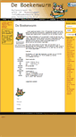 Mobile Screenshot of boekenwurm.biz